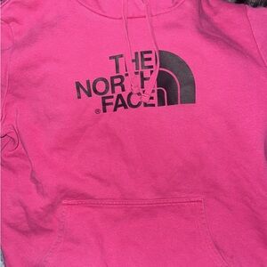 The North Face Men & Women Pink Hoodie